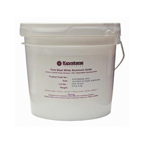 Keystone 1010002 Pure Blast White Aluminum Oxide 50 Micron 240 Grit 15 LB Keystone 1010002 Pure Blast White Aluminum Oxide 50 Micron 240 Grit 15 LB